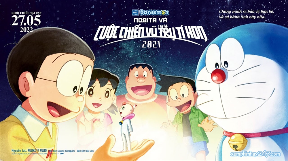 http://xemphimhay247.com - Xem phim hay 247 - Doraemon: Nobita Và Cuộc Chiến Vũ Trụ Tí Hon (2021) - Doraemon: Nobita no Little Wars (2021)