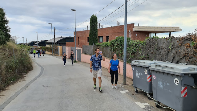 New in barcelona: Walk to the Tibidabo
