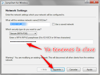 Averiguar claves WiFi combinando Android con Windows