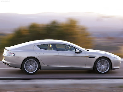 Aston Martin Rapide Grey Sport Car HD Wallpaper