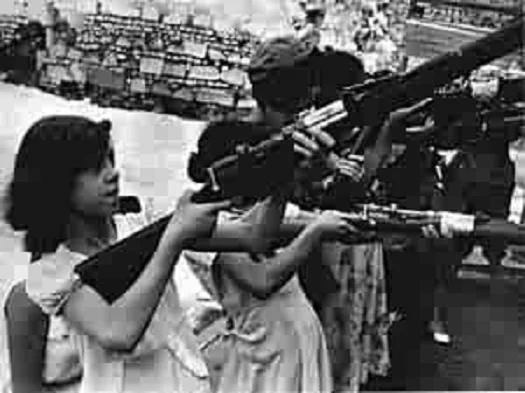 فتيات المقاومة الشعبية فى بورسعيد 1956