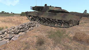 Arma3用ドイツ連邦軍MODのLeopard 2A6M主力戦車