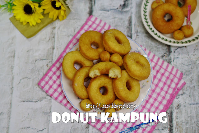 Resepi Donut Kampung Paling Mudah Tak Perlu Uli Tetap 