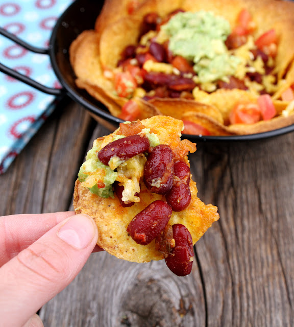 Oppskrift Nachos Vegansk Hjemmelaget Bønnestuing Tex-Mex Vegetartaco