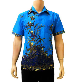 Model Baju  Batik Untuk Kerja  Pria  Batik Indonesia