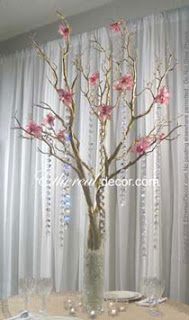 Wedding Decorations, Centerpieces and Arrangements with Orchids