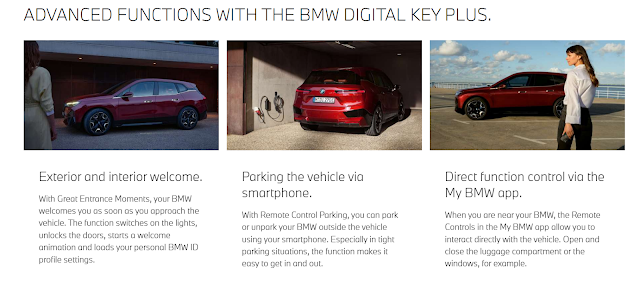 Advanced Funtions of BMW Digital Key Plus