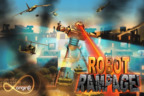 ひよこメモ 街を破壊するロボゲーム Robot Rampage