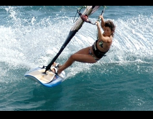 windsurfing girl 2013