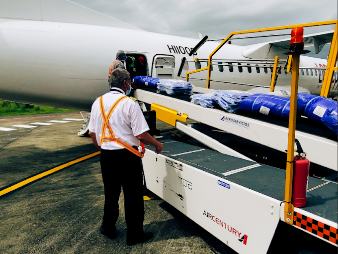 AIR CENTURY CANALIZA AYUDA DEL PUEBLO DOMINICANO A HAITÍ