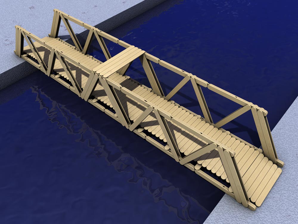 Bridges: Bridges Made Of Popsicle Sticks
