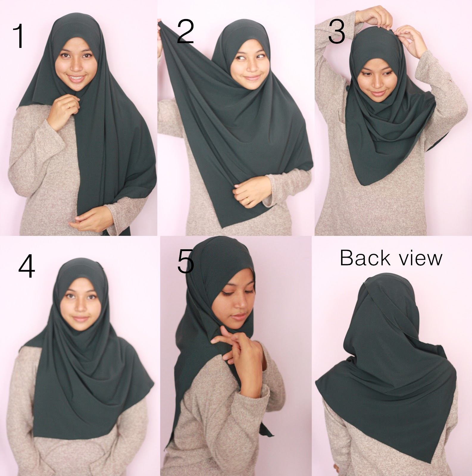 Mellovelly: Hijab tutorial: How to wear Aara