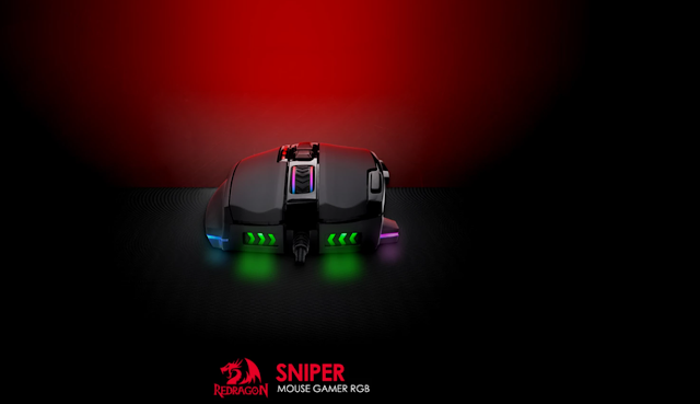 Mouse Gamer Redragon Sniper
