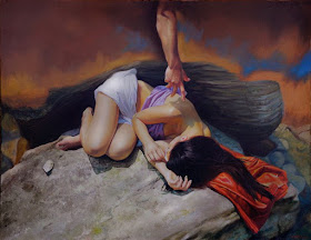 pinturas-de-mujeres-surrealismo-colorido mujeres-composiciones-surrealistas