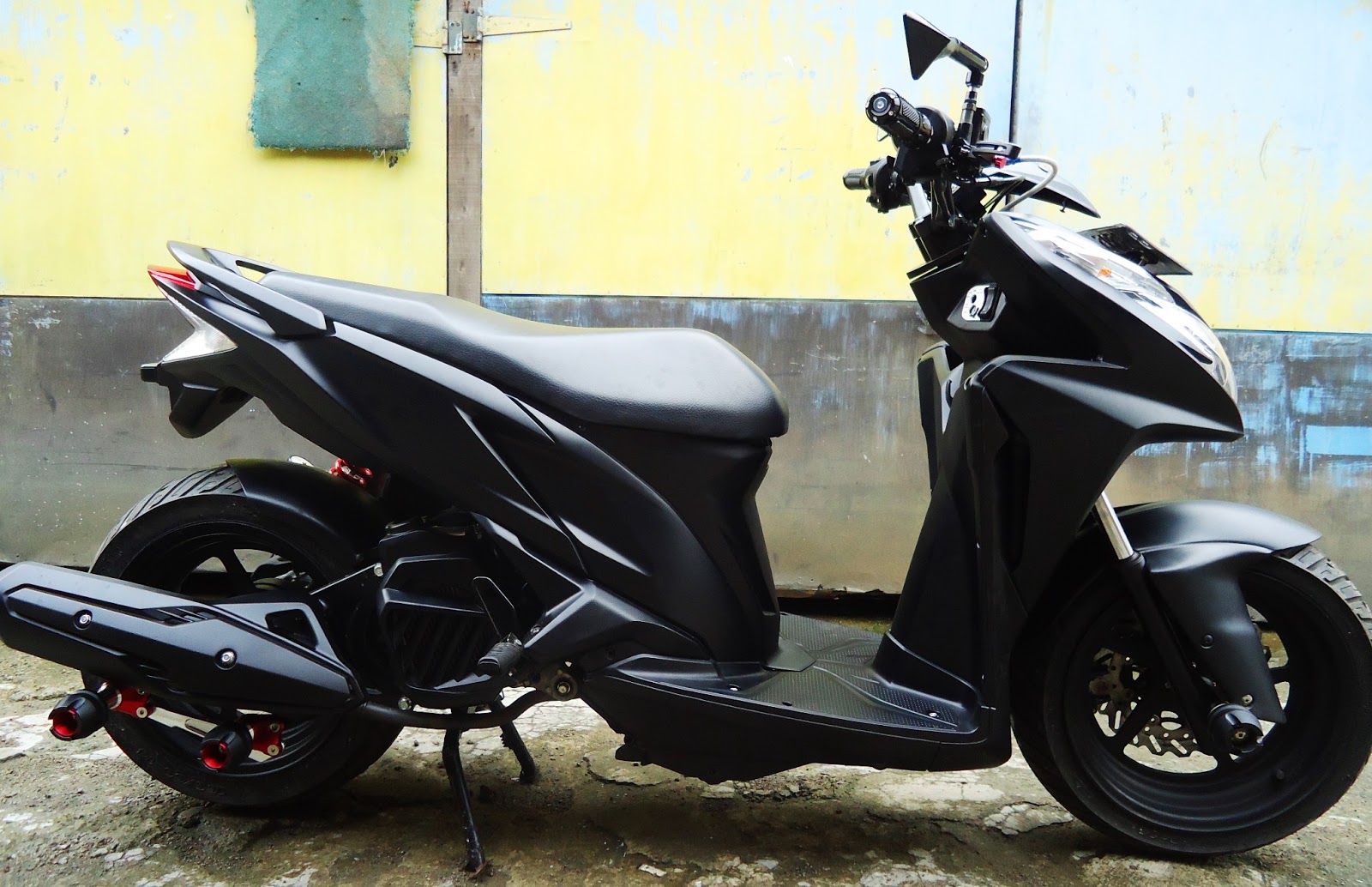 Modifikasi Vario 125 Black Galeri Motor Vario