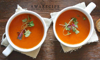 Vitamix tomatoe soup recipe with fresh tomatoes