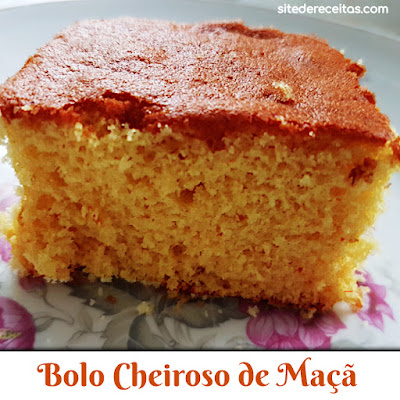 Bolo Cheiroso de Maçã