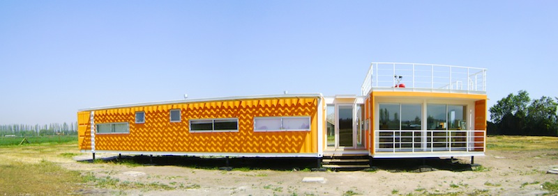 Shipping Container Architecture: Earthquake-resistant container home