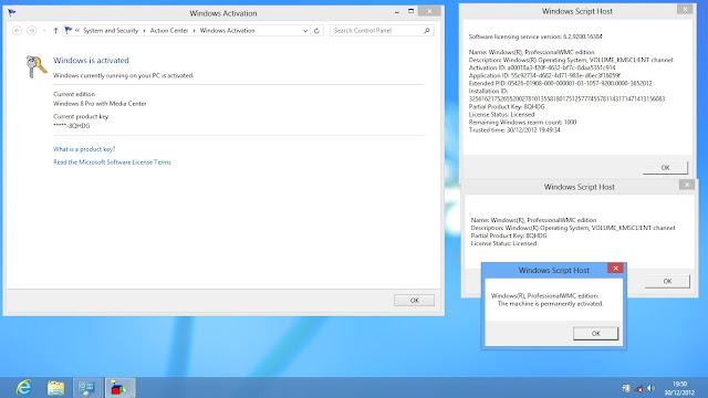 Cara Aktivasi Permanen Windows 8 Pro With Media Center