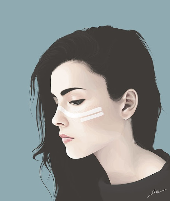 Digital Portraits by Yuschav Arly