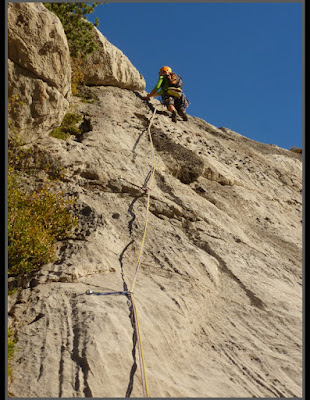 Escalando la Tobazogan al Tobazo, Rioseta