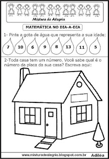 Atividades de matemática para educação infantil