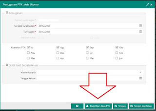 Cara Membuat Dan Fungsi Akun PTK Pada Dapodik