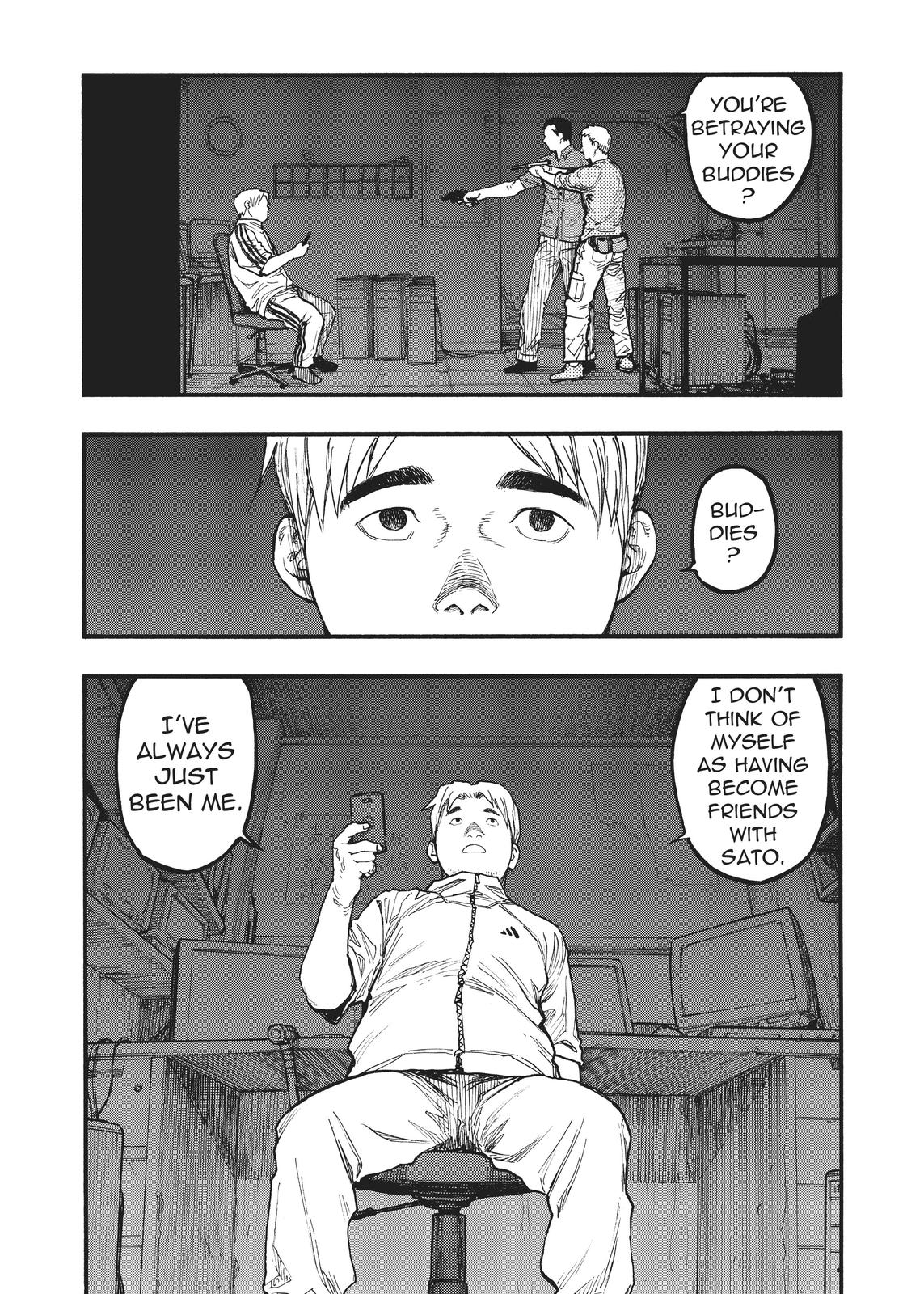 Ajin 亜人: Subhumano - Tʜᴇ Hᴇʀᴏ Vs. Tʜᴇ Vɪʟʟᴀɪɴ #AjinManga #Ajin #Manga  #GamonSakurai #KeiNagai #Sato