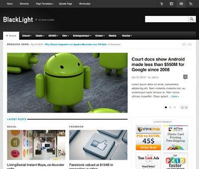 BlackLight - Magazine WordPress Theme Free Download by ThemeJunkie.