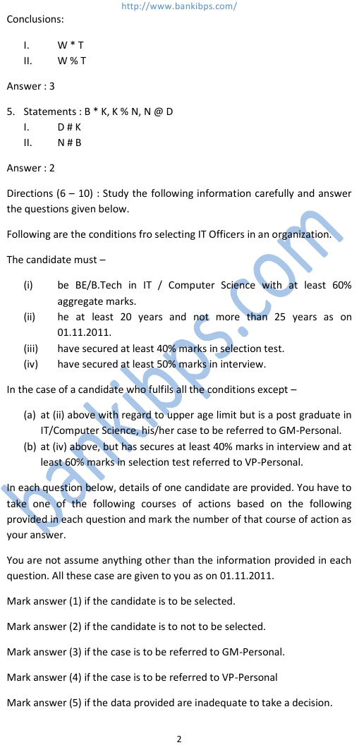 ibps clerical pattern