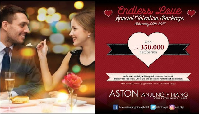 Promosi Kepri Romantic Valentine Day Dinner in Tanjung Pinang