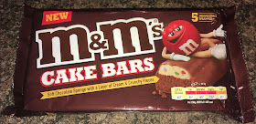 New M&Ms Cake Bars