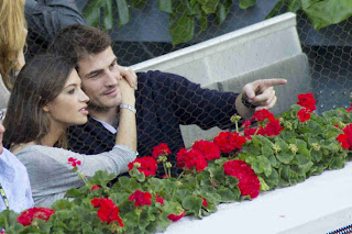 Iker Casillas with Girlfriend