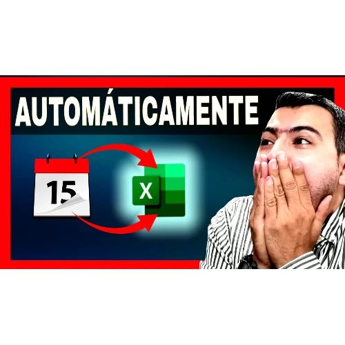 como crear fechas automaticas en excel