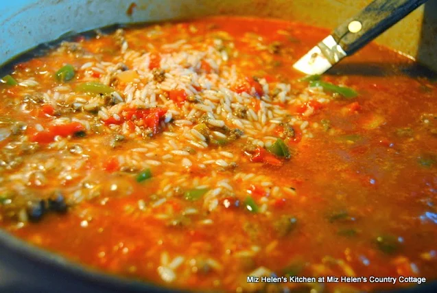 Spanish Rice Casserole at Miz Helen's Country Cottage