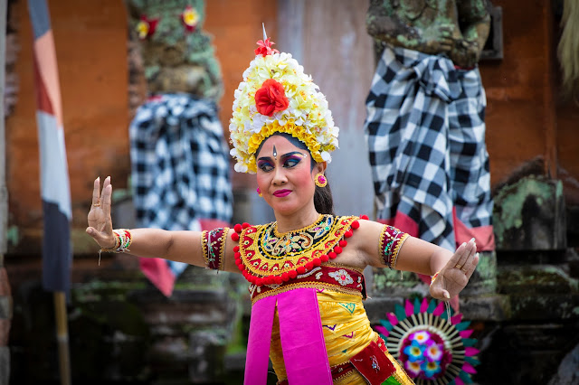 Spettacolo di danza tradizionale-Tempio Desa Batuan-Bali