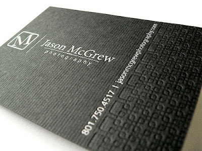 Letterpress Business Cards for Inspiration