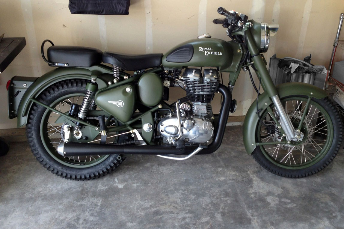 RoyalEnfields.com: This Royal Enfield Military looks ready ...