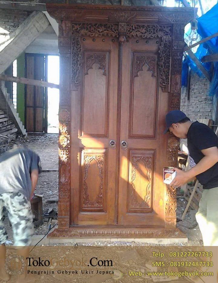  Kusen  Pintu  Minimalis Ukiran  Jati Jepara  Toko Gebyok 