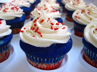 Red White and Blue Cupcakes Recipes for Memorial Day