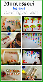  Montessori inspired counting activities
