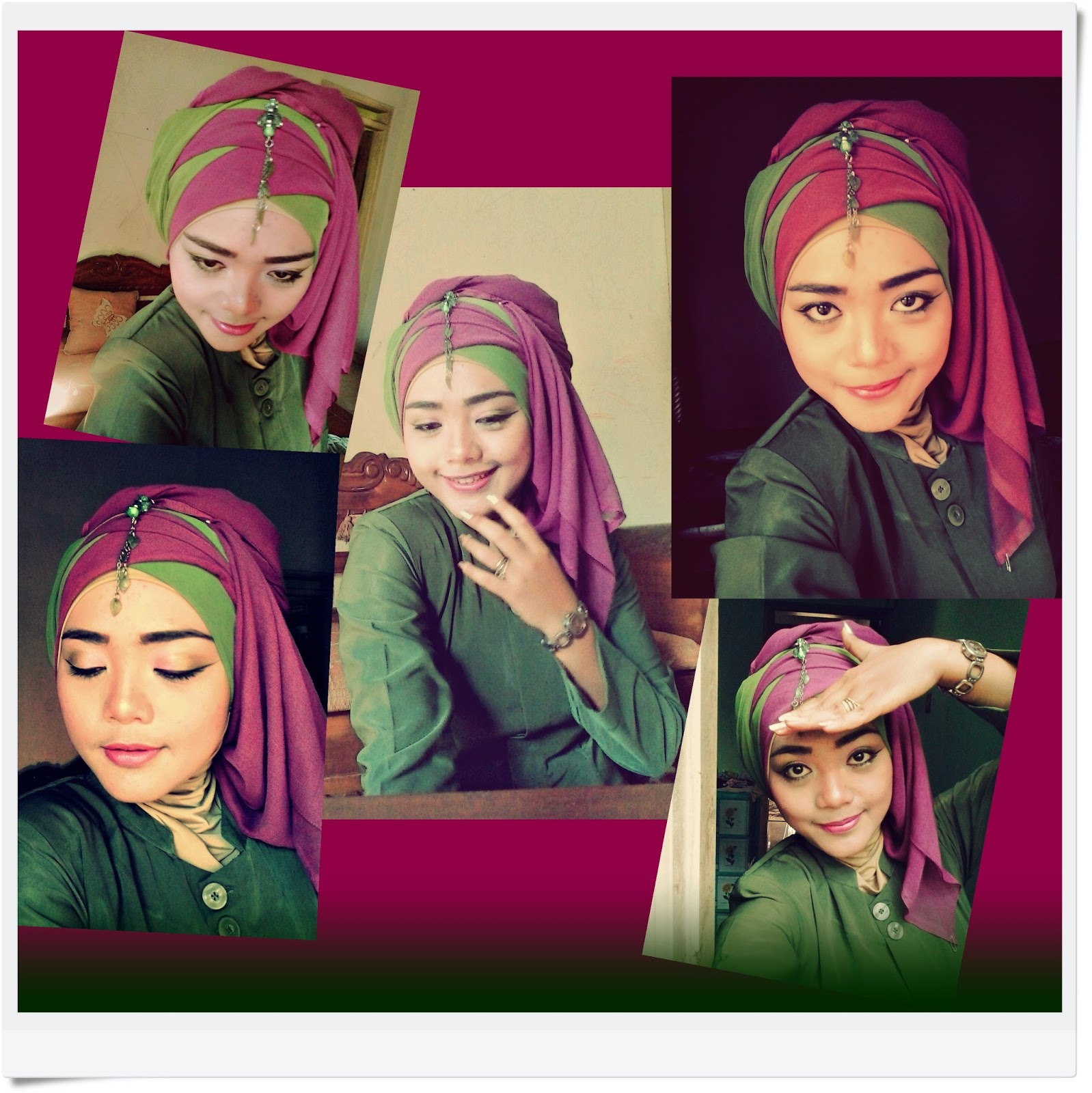 Hijab Maham Anga AyuQueen Hijab Style