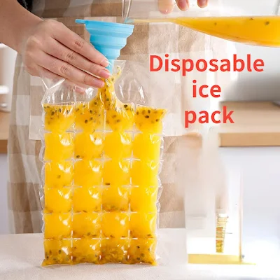 Disposable Self-Sealed Ice Cube Bag