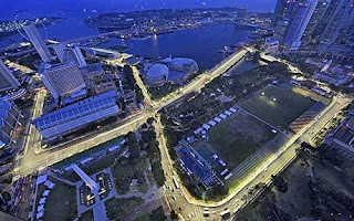 2013 Singapore Formula 1 Ticket pict