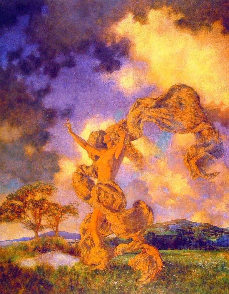 'Maxfield Parrish Paintings and Art work' | An American Golden Age Illustrator