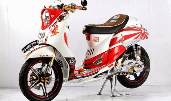  Modifikasi Mio Fino Sporty Modifikasi Motor Kawasaki 