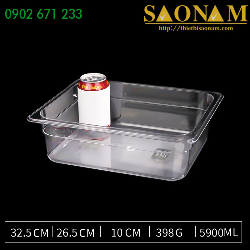 Polycarbonate Steam Table Hotel Pan