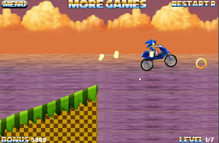 Sonic Motobike, Sonic se canso de correr