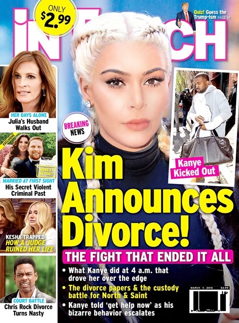 Kim Kardashian and Kanye West to Get a Divorce?