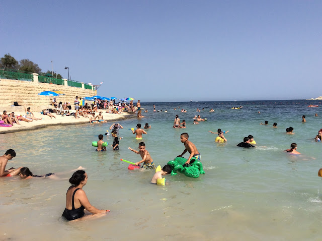 マルタのSt. Thomas Bay Beach